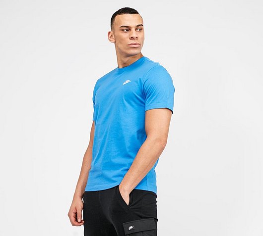 nike club t shirt blue