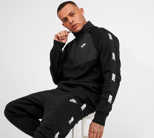 nike hybrid sweatshirt