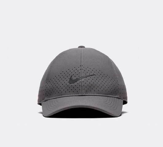 grey nike cap