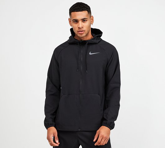 nike flex pro training hoodie grey