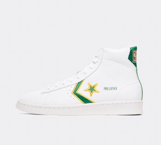 Image of Breaking Down Barriers "Celtics" Pro Leather Trainer
