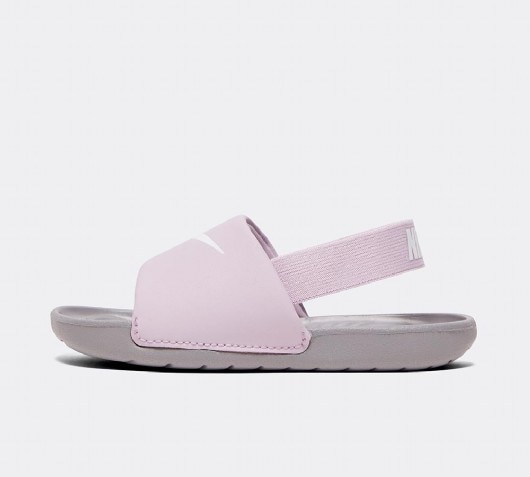 lavender nike slides