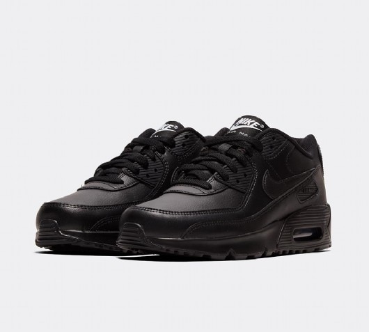 black nike air max 90 junior