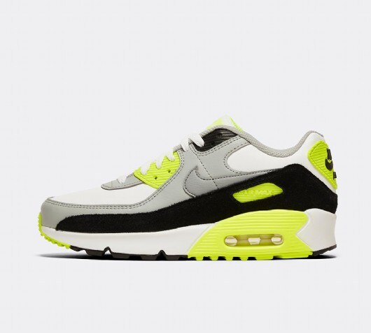 grey nike air max 90 junior