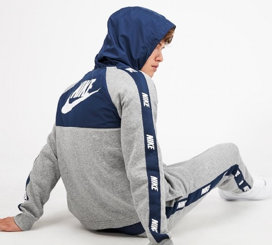 nike hybrid sweatshirt