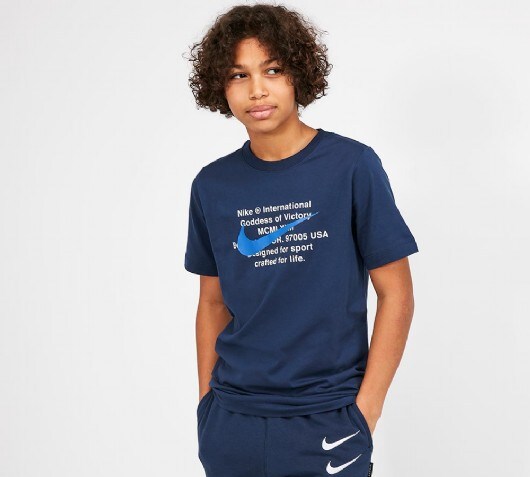 nike overbranded t shirt