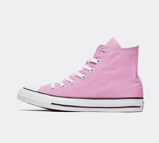pink hi top converse womens