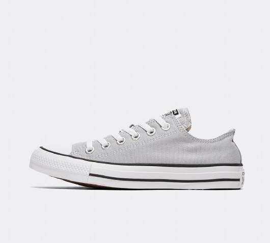 grey converse trainers