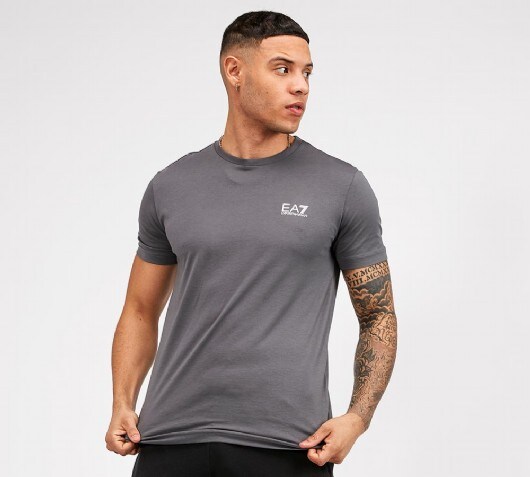 EA7 Core ID T-Shirt | Grey | Footasylum