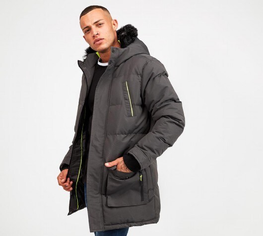 Image of Jethro Padded Longline Jacket