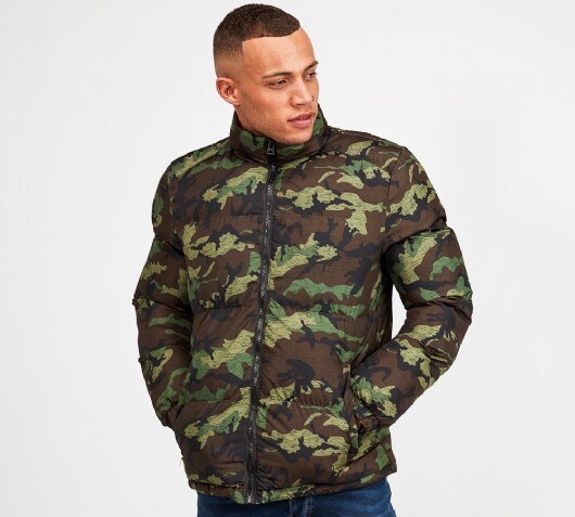 Image of Davis Camo Padded Jacket