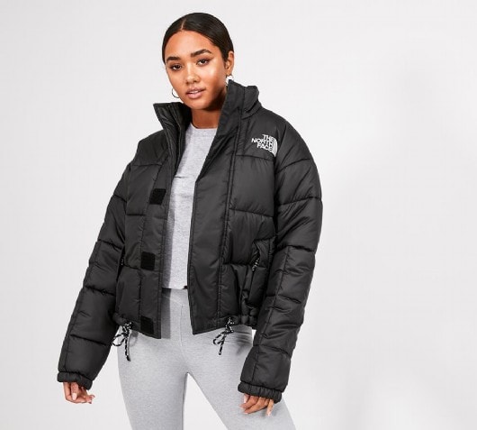 black north face coat