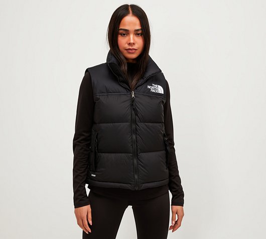 body warmers womens north face