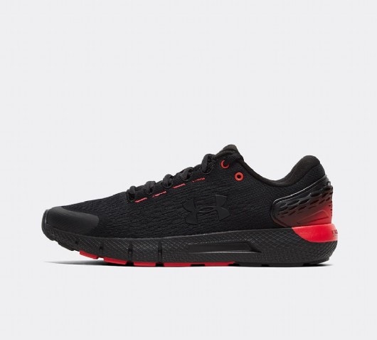 under armour shoes black and red