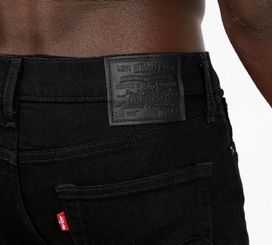 levi's 519 extreme skinny black