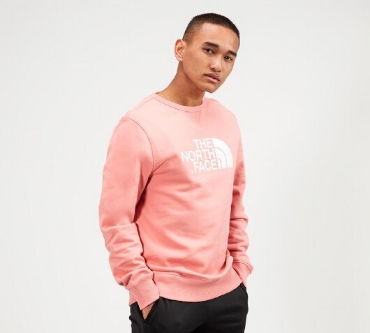 mauve crew neck sweatshirt