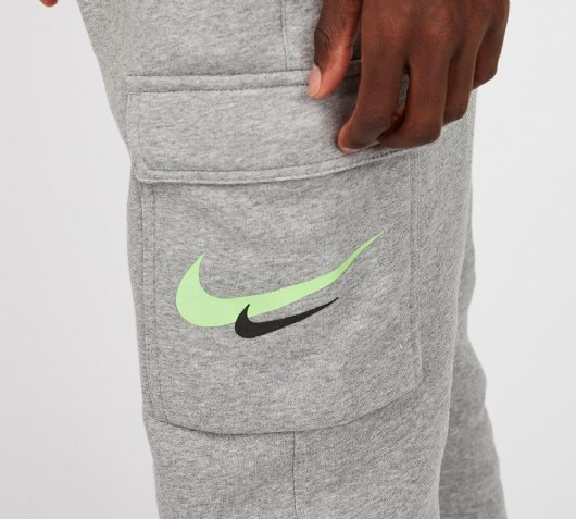 grey double swoosh tracksuit