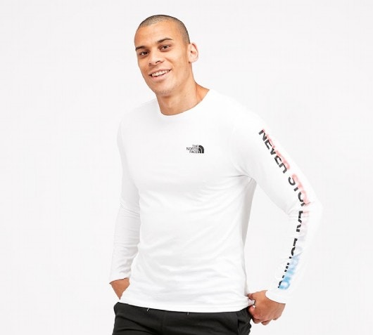 north face t shirt footasylum