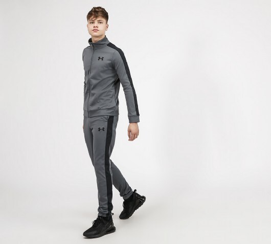 light grey under armour tracksuit