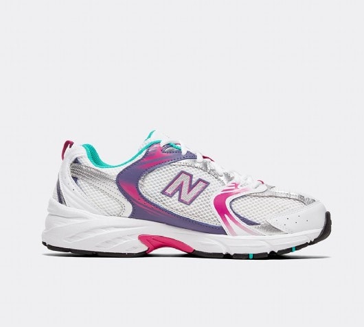 new balance mr530 white & turquoise