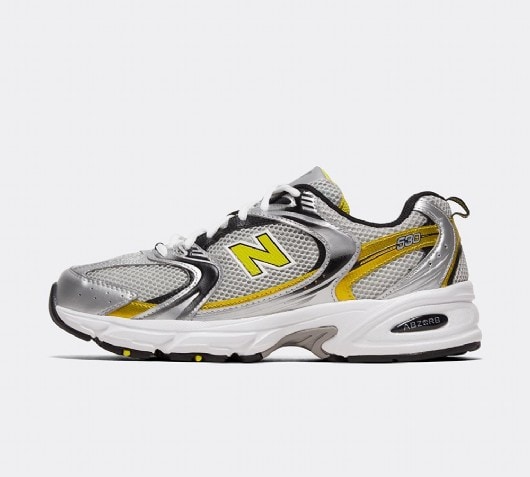 new balance yellow trainers