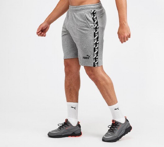 puma shorts grey