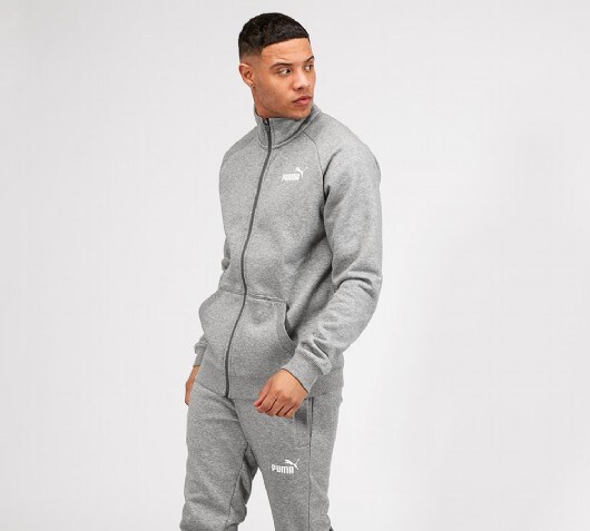 puma core fleece track pants