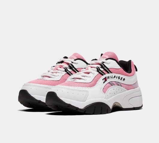 pink bubble trainers