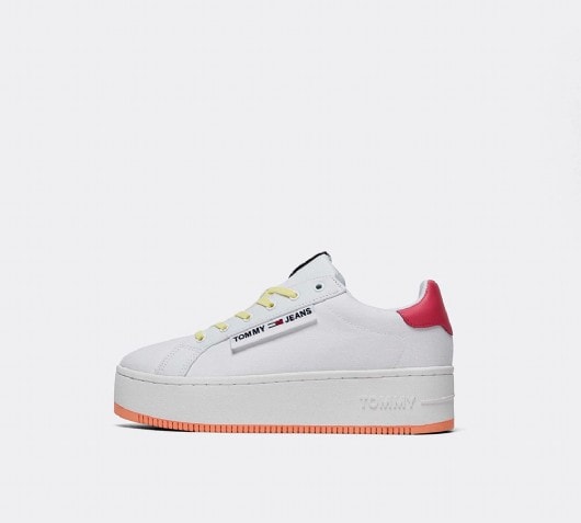 tommy hilfiger platform trainers
