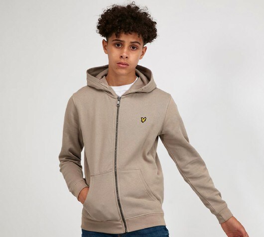 Junior Full Zip Hooded Top