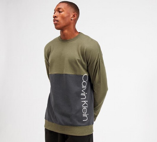Image of Lounge Vertical Logo Sweatshirt