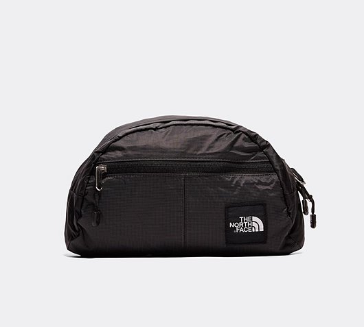 black north face bum bag