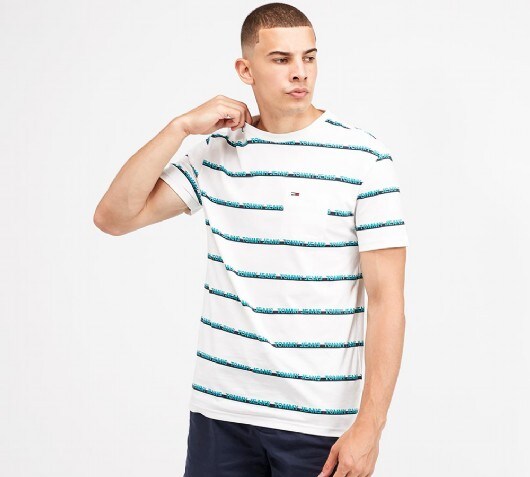 Image of AOP Stripe T-Shirt