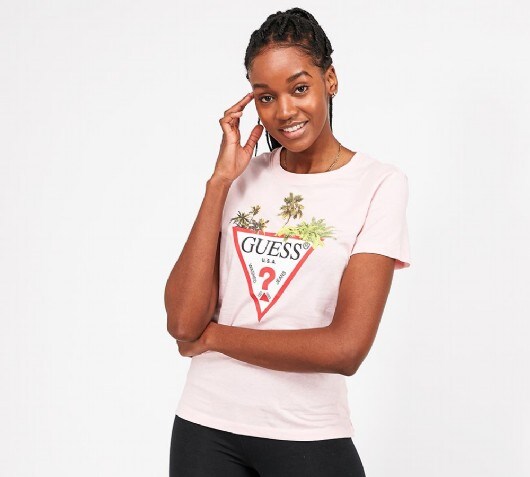 guess t shirt footasylum