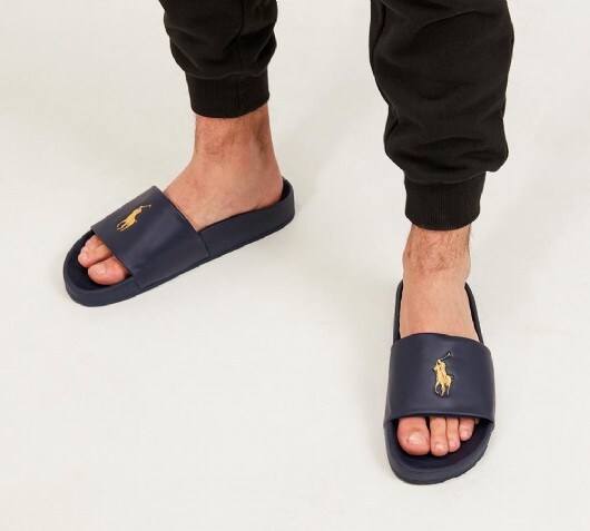 Polo Ralph Lauren Cayson Slide | Navy 