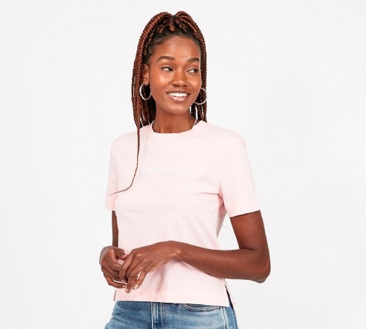 calvin klein pink jeans