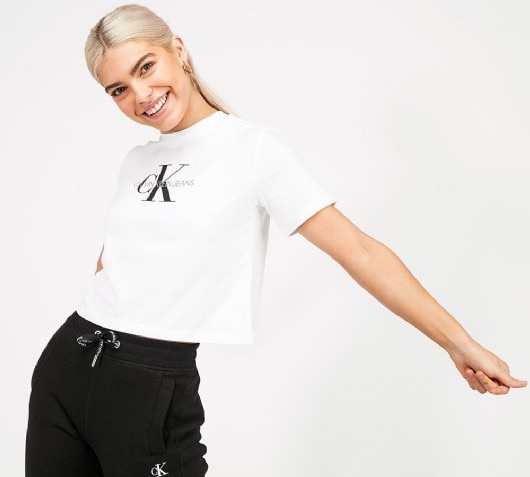 womens calvin klein tshirt