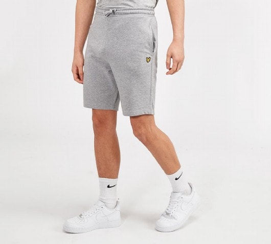 lyle and scott grey shorts