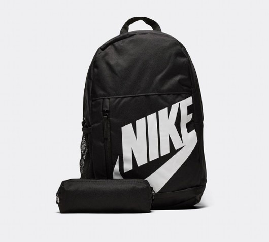 nike elemental air backpack with pencil case black