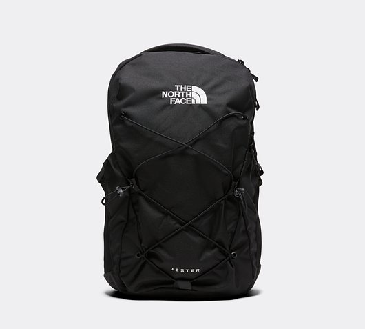 north face jester backpack black