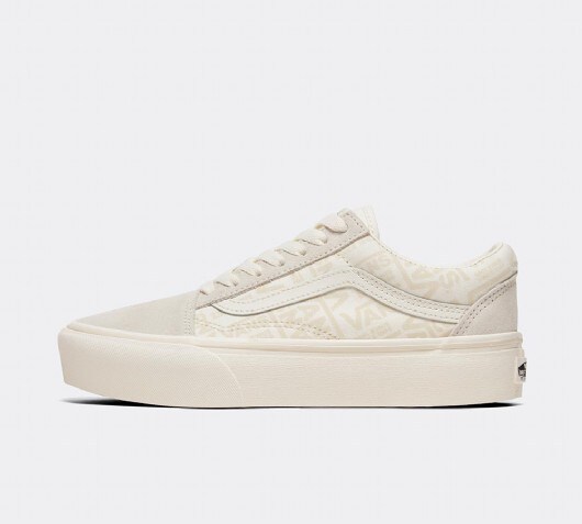 vans womens old skool platform trainer