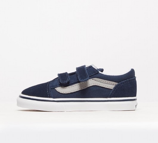 blue velcro vans