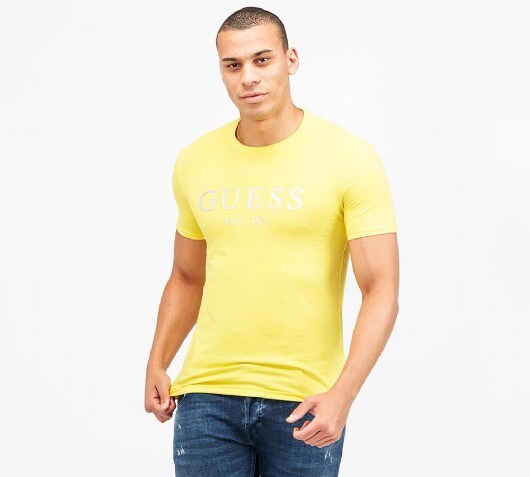 Image of Crew Neck Short Sleeved T-Shirt