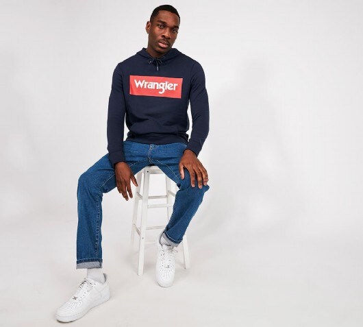 Image of Box Logo Overhead Hoodie