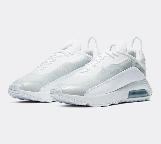 Nike Air Max 2090 Trainer | White / Black / Wolf Grey | Footasylum
