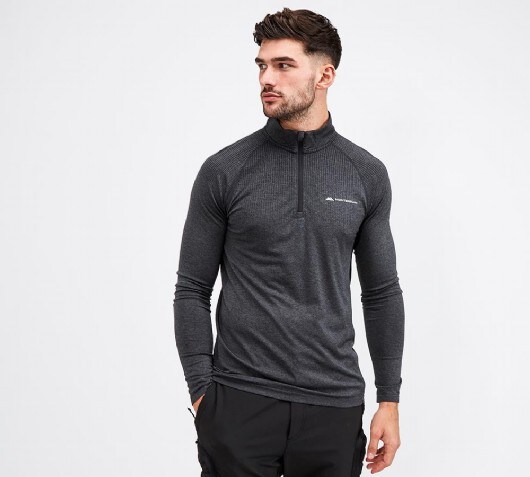 Image of Sanford 1/4 Zip Long Sleeve Top