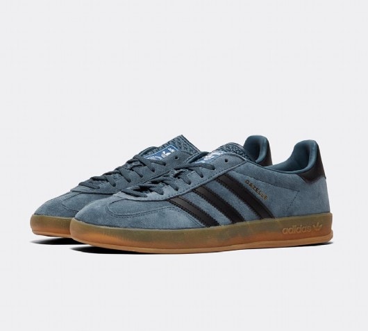 adidas gazelle blue black