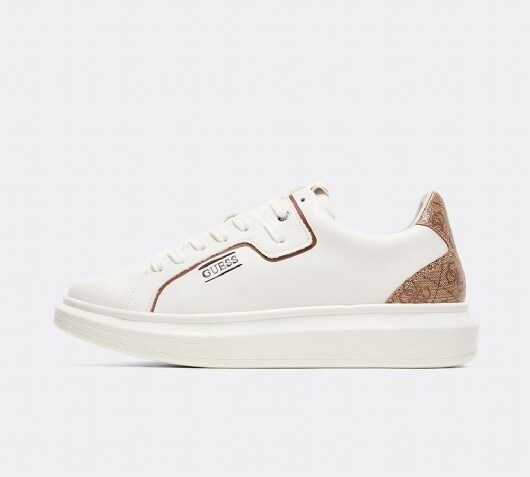 guess beige trainers