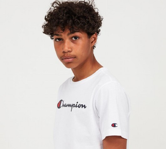 Champion Junior Linear Logo T-Shirt 