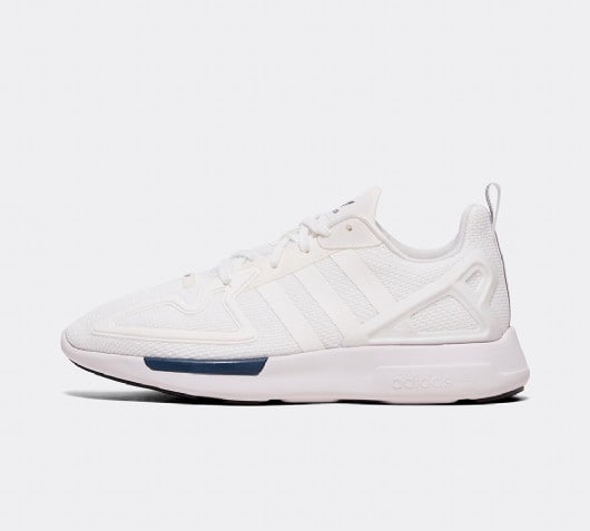 white adidas flux junior